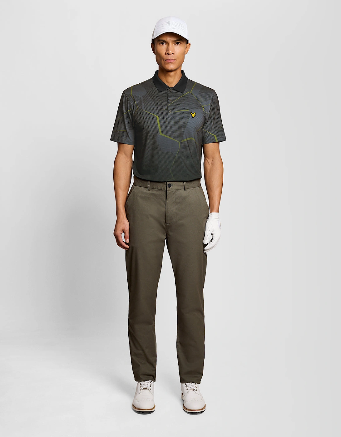 Geometric Graphic Polo Shirt