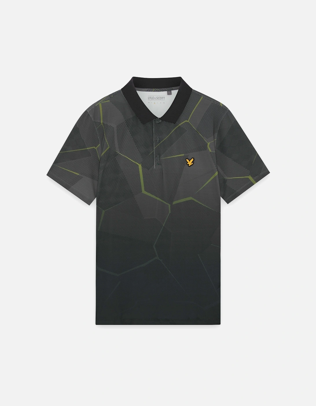 Geometric Graphic Polo Shirt