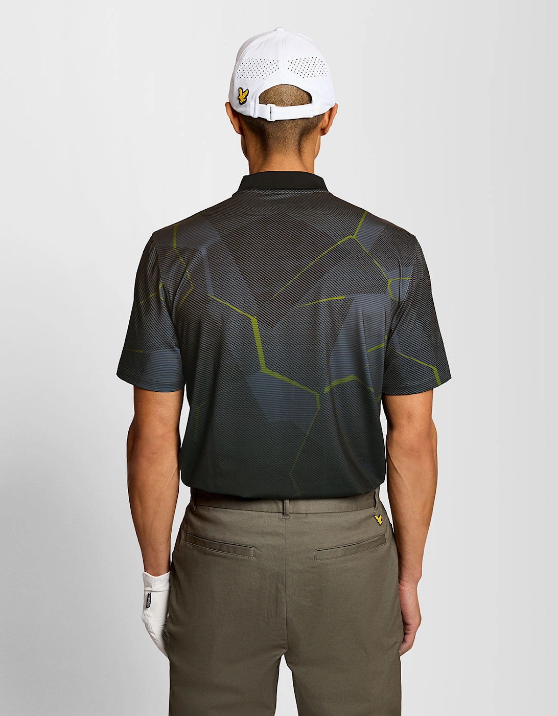 Geometric Graphic Polo Shirt