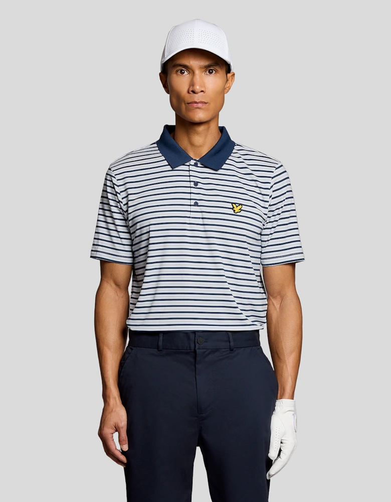 Stripe Polo Shirt