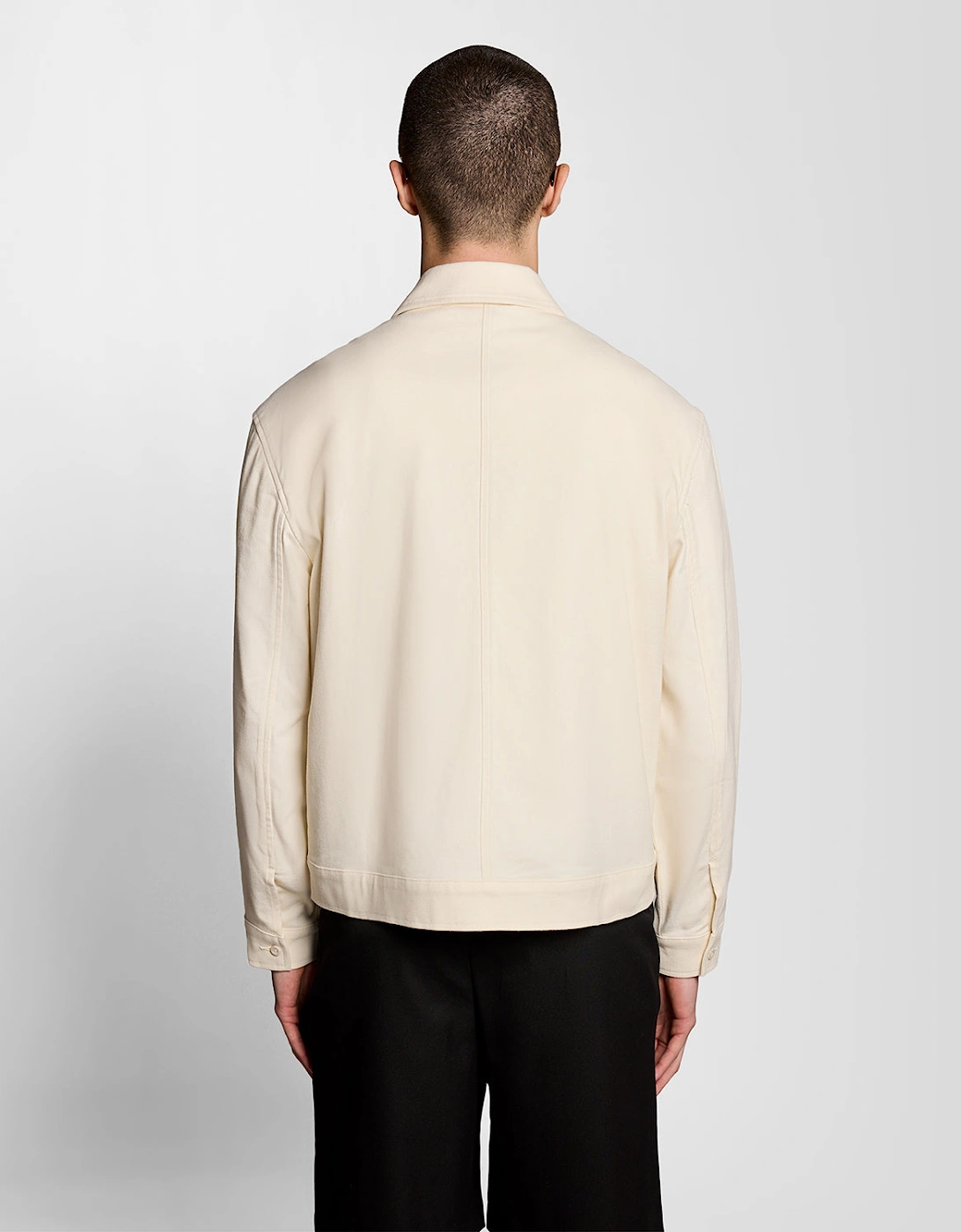 Pintuck Zip-Through Jacket