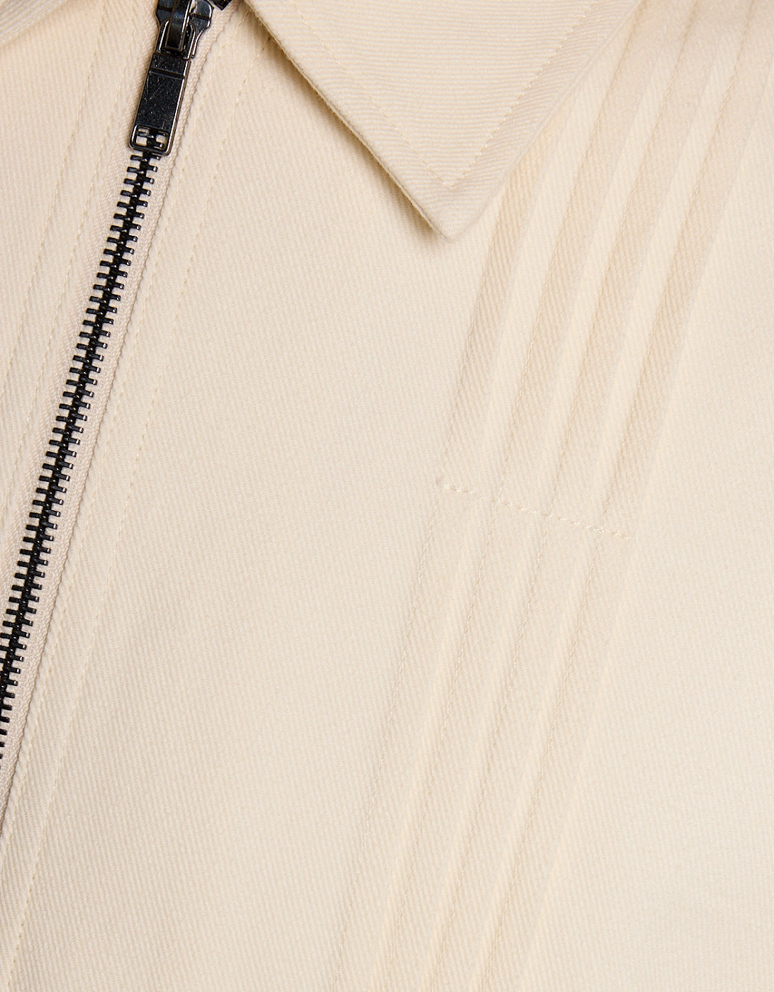 Pintuck Zip-Through Jacket