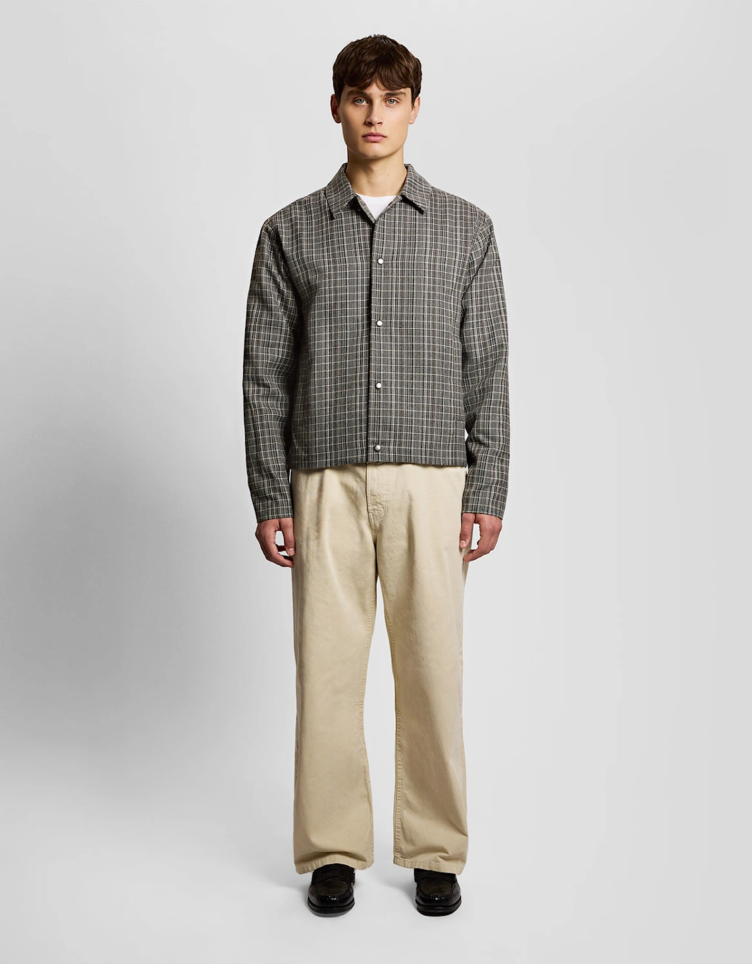 Lightweight Check Overshirt