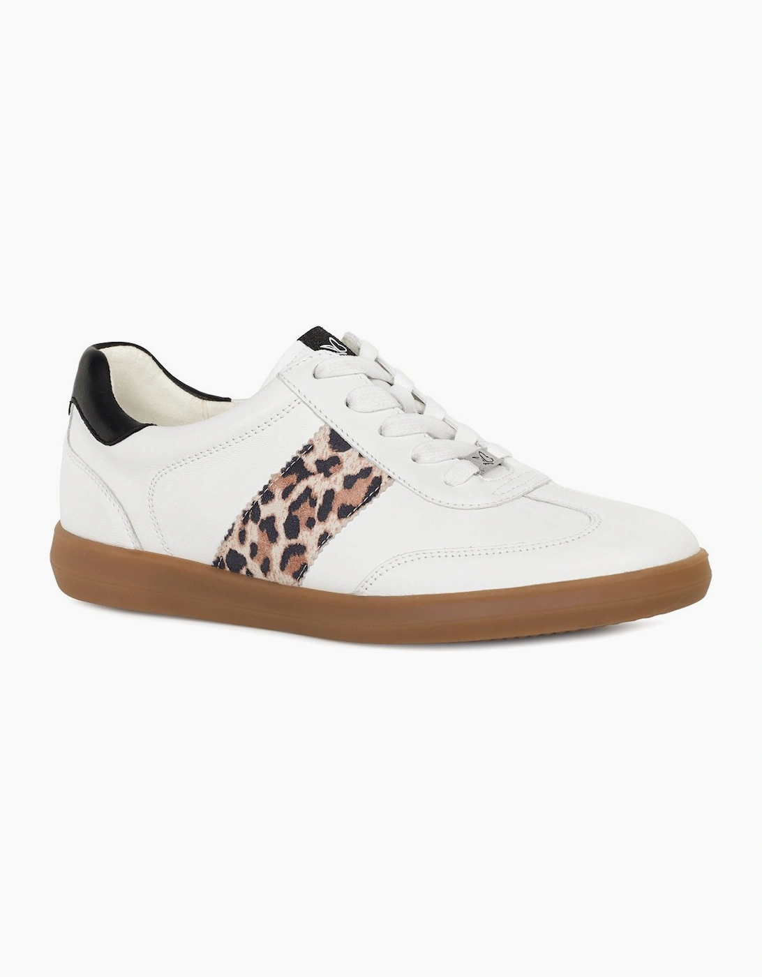 Caprice Women's White Map Trainers  Size 6.5