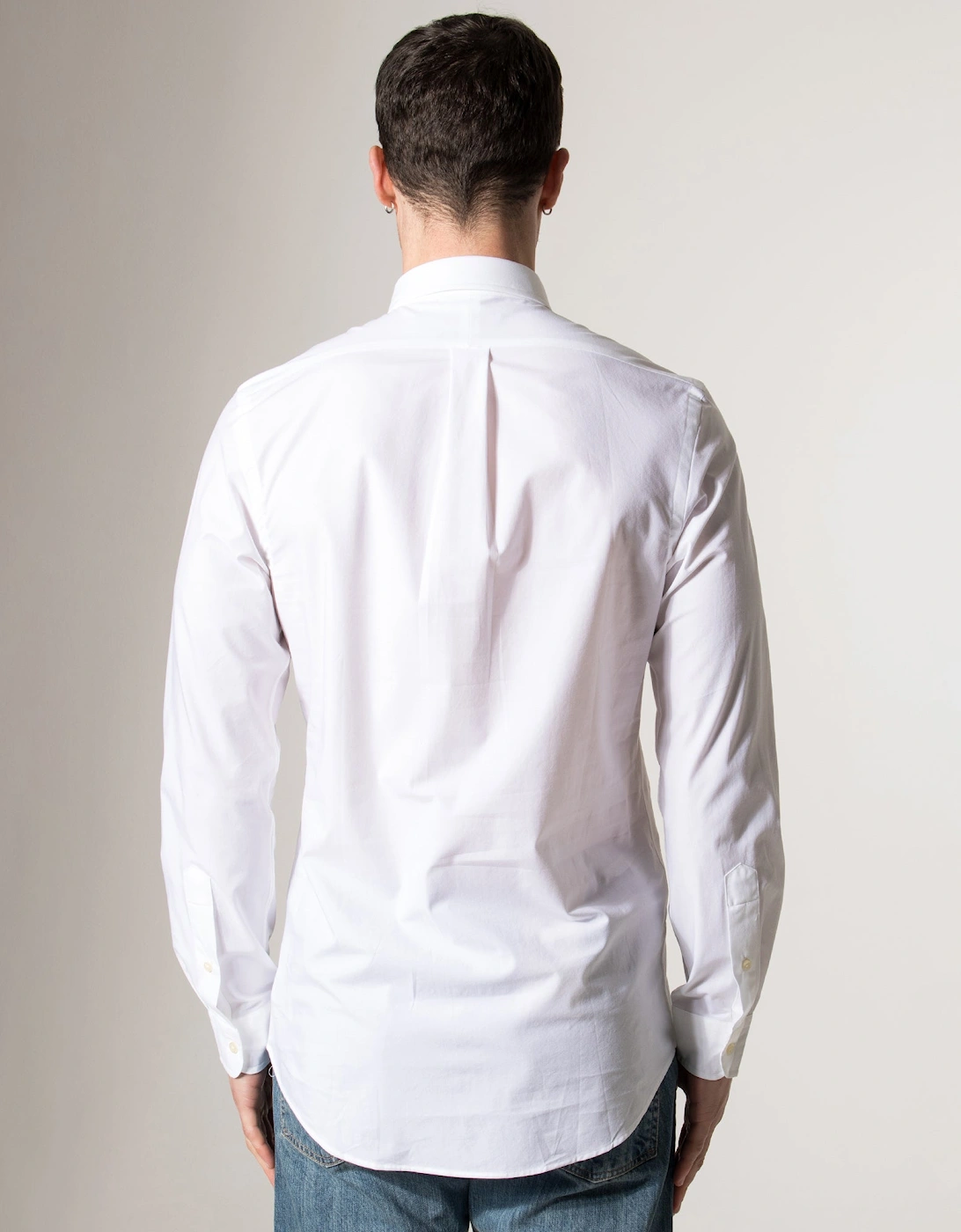 Slim Fit Stretch Poplin Shirt