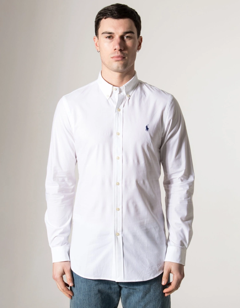 Slim Fit Stretch Poplin Shirt