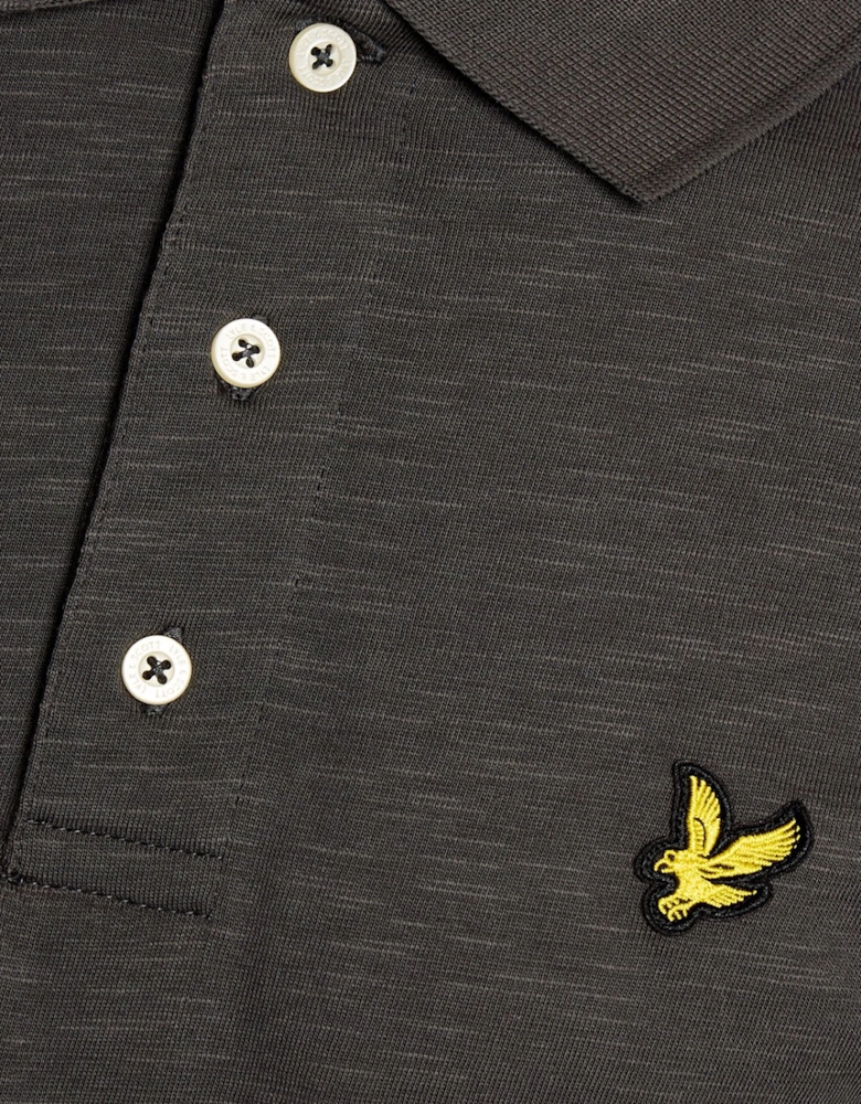 Fine Cotton Slub Polo Shirt