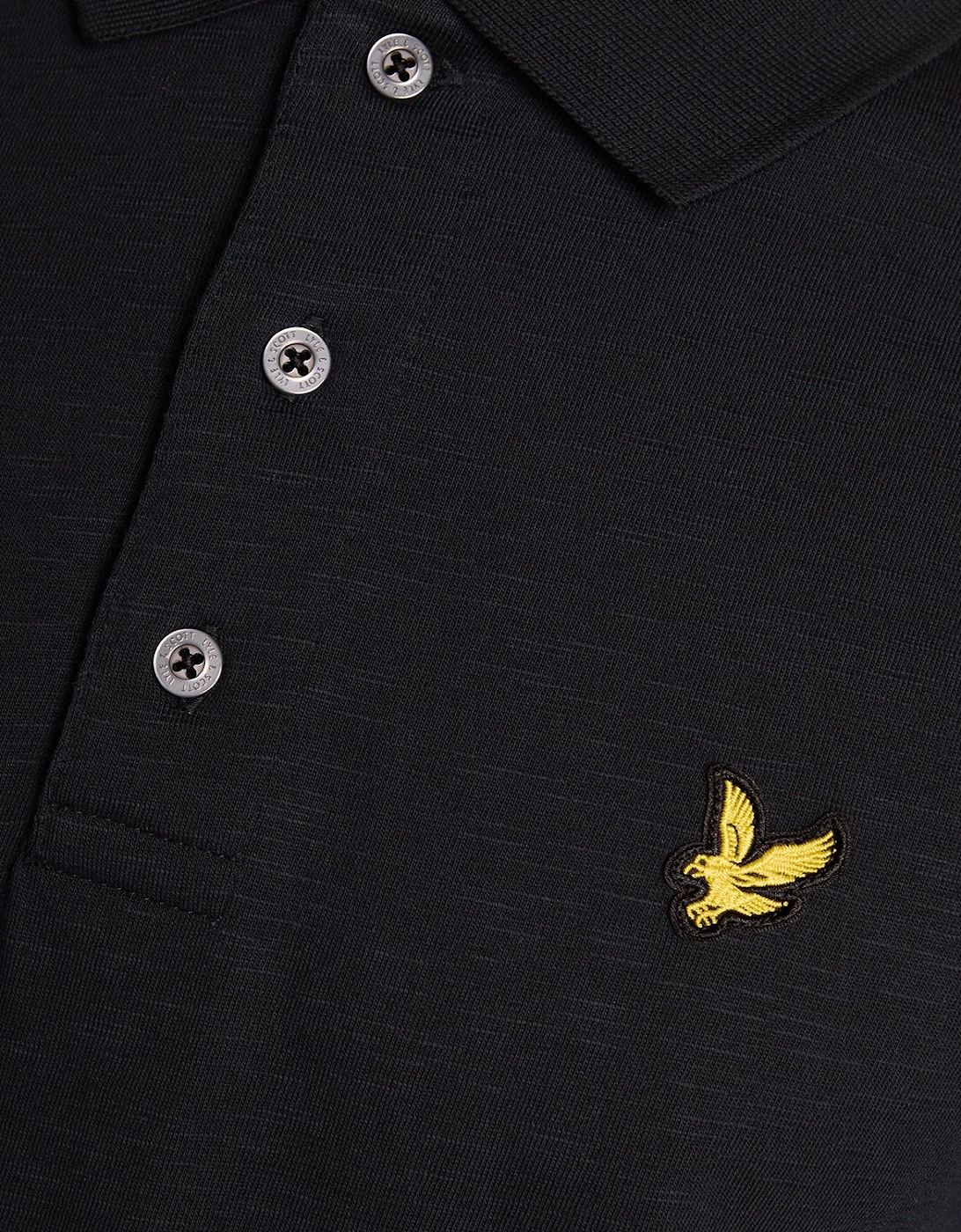 Fine Cotton Slub Polo Shirt