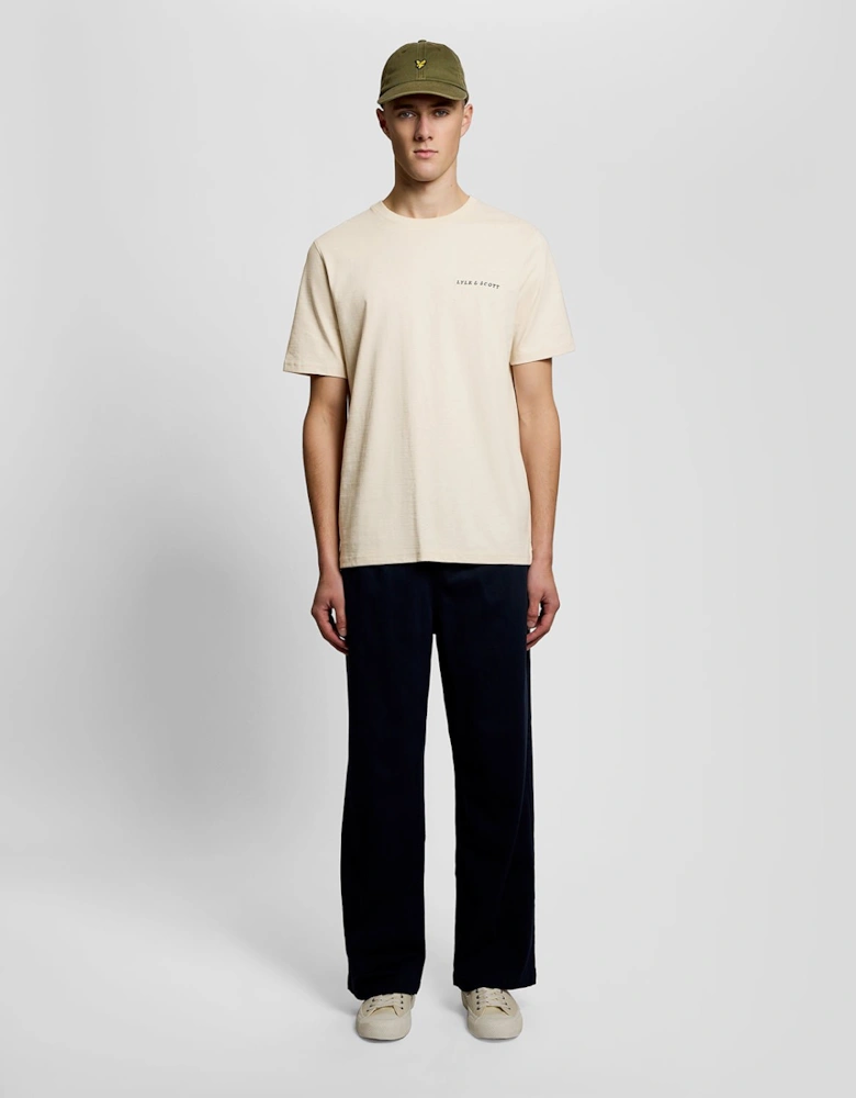 Script Logo Cotton Crew Neck T-Shirt