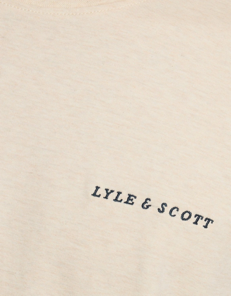 Script Logo Cotton Crew Neck T-Shirt