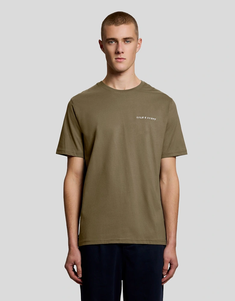 Script Logo Cotton Crew Neck T-Shirt