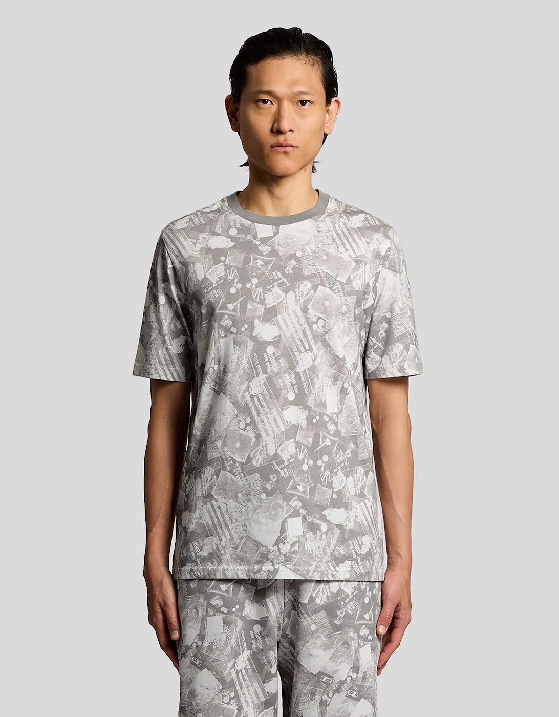 Industrial Graphic Print T-Shirt