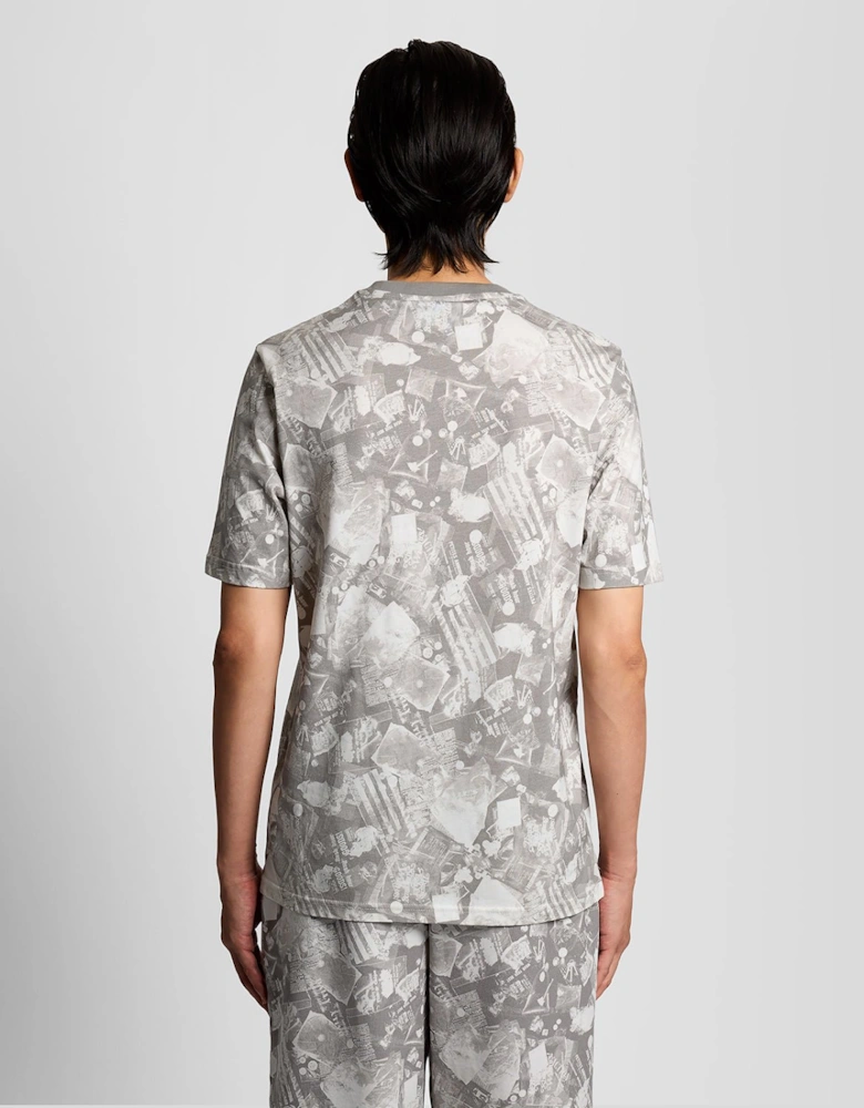 Industrial Graphic Print T-Shirt
