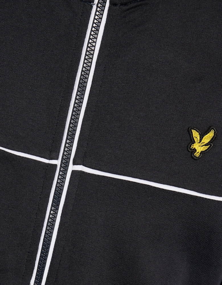 Piped Full Zip Track Top