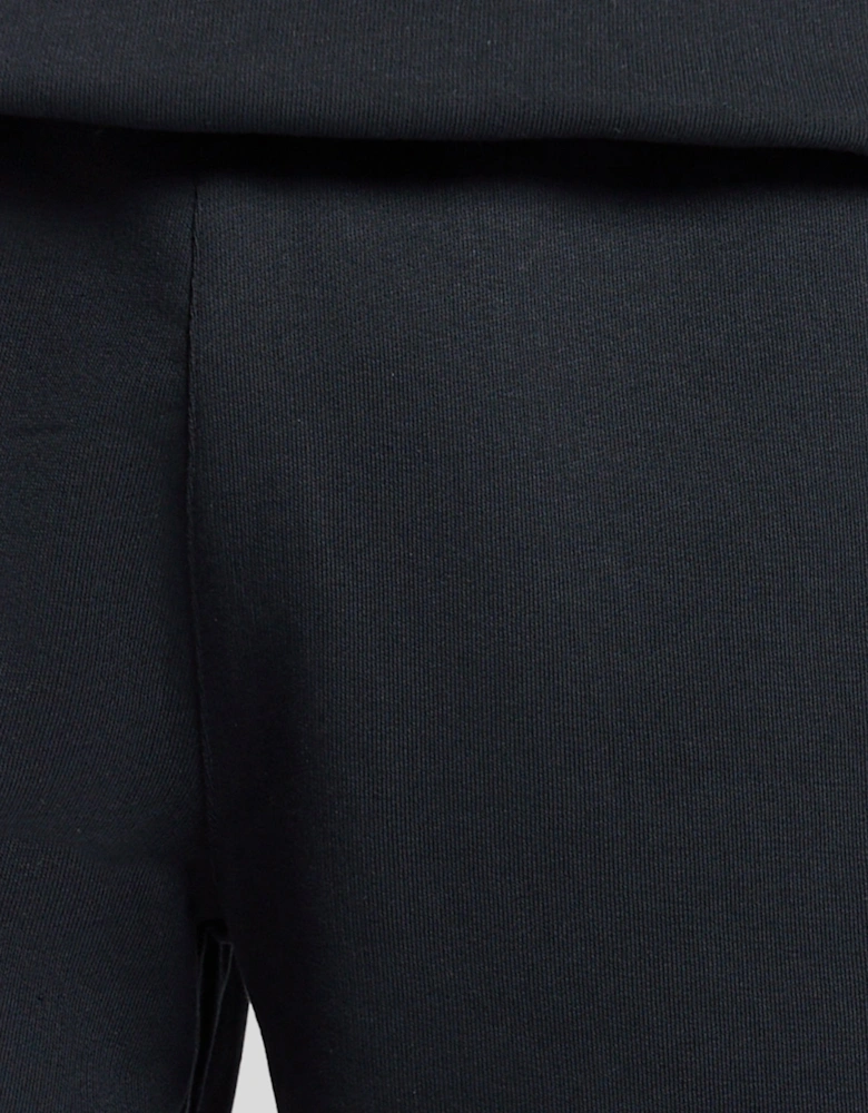 Graphic Badge Cotton Sweat Shorts