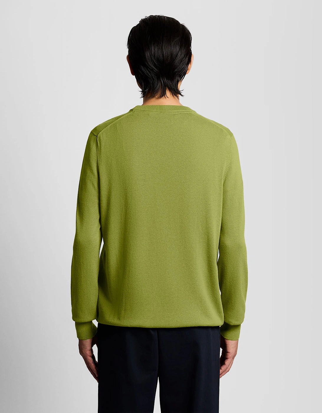 Cotton Crew Neck Jumper