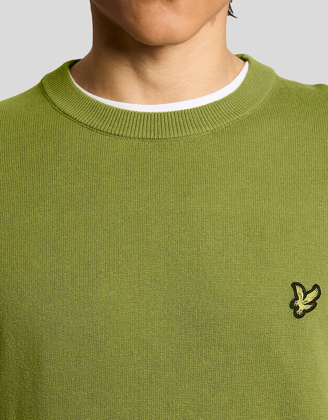 Cotton Crew Neck Jumper