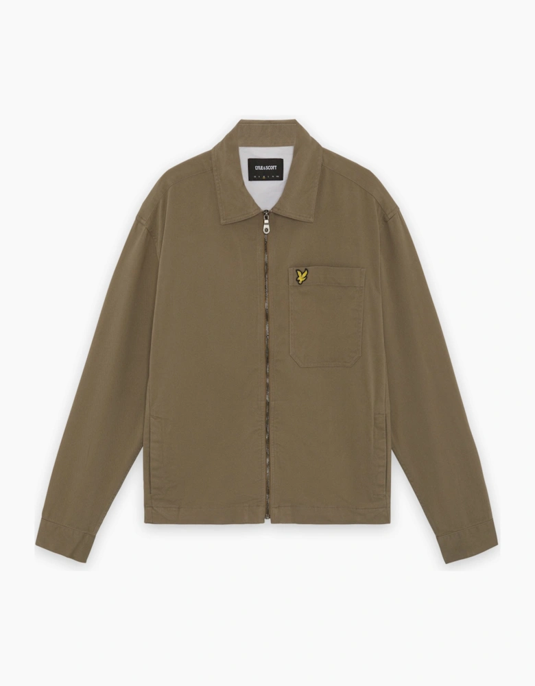 Lightweight Enzyme Wash Overshirt