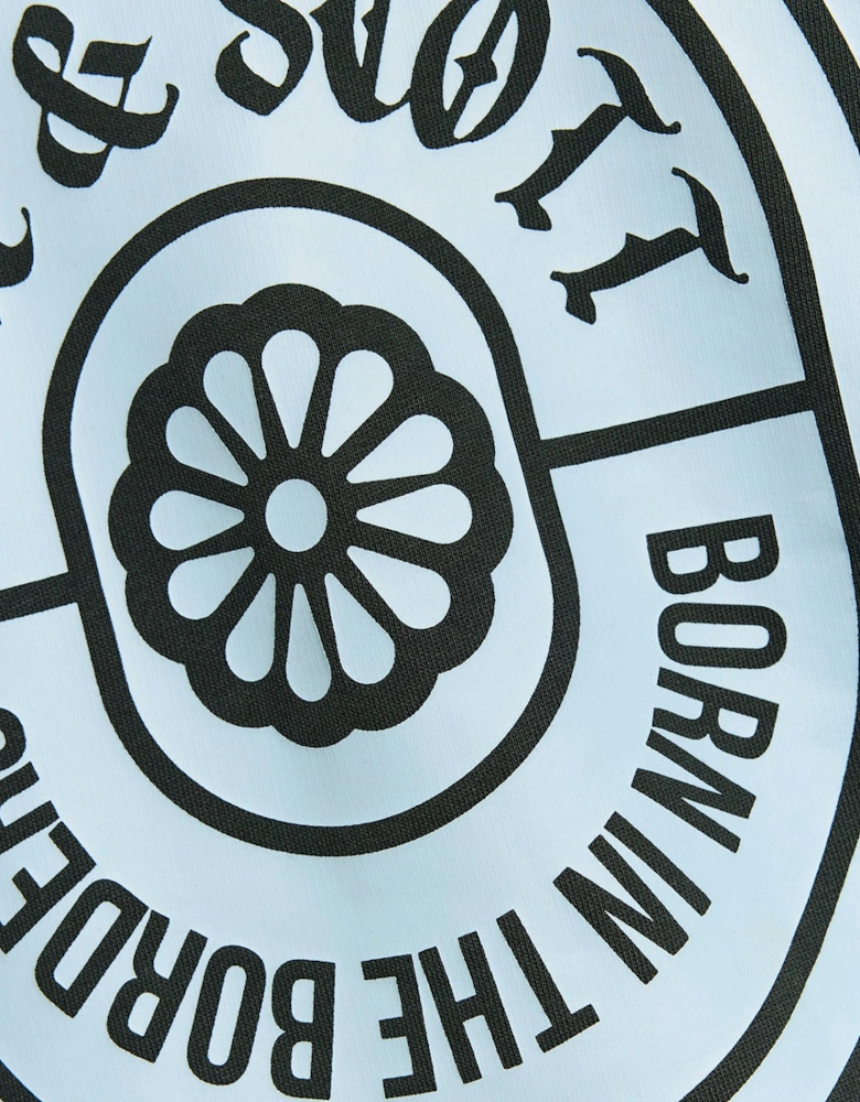 Graphic Badge Cotton Hoodie