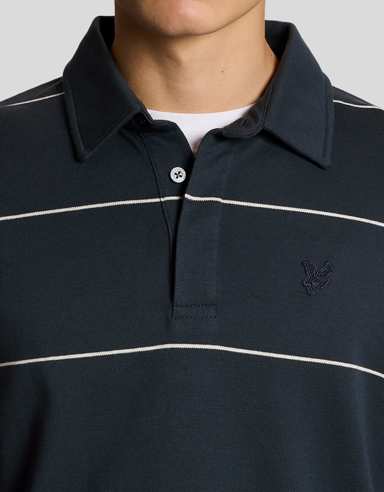 Rugby Stripe Polo Shirt