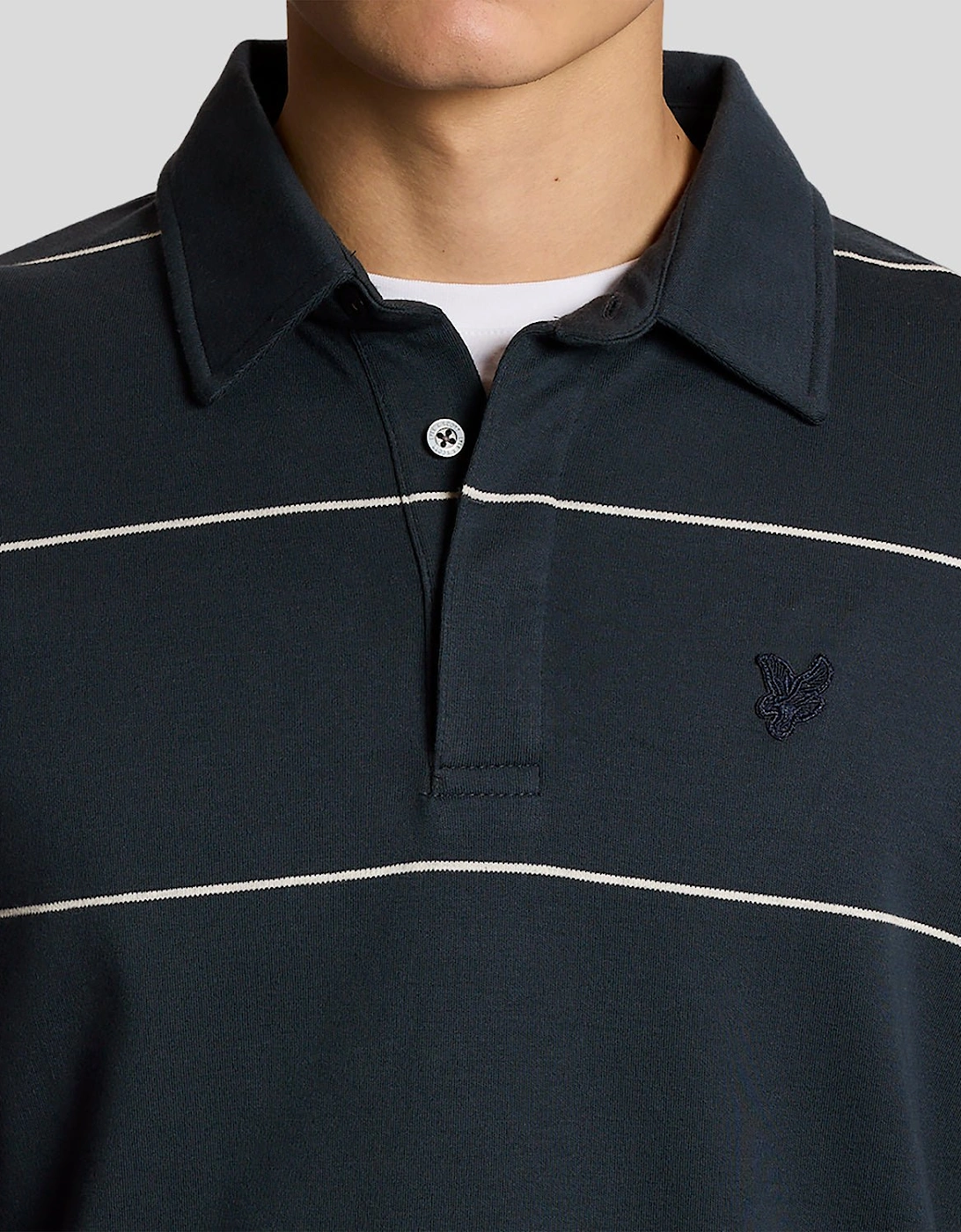 Rugby Stripe Polo Shirt