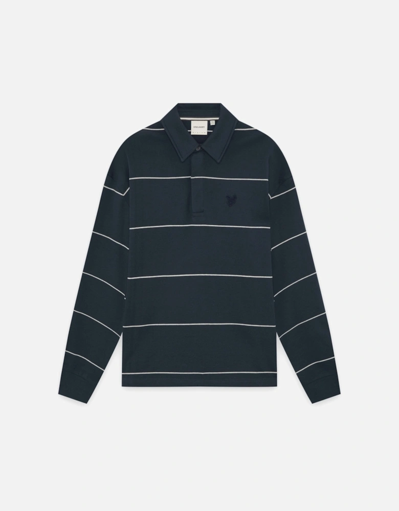 Rugby Stripe Polo Shirt