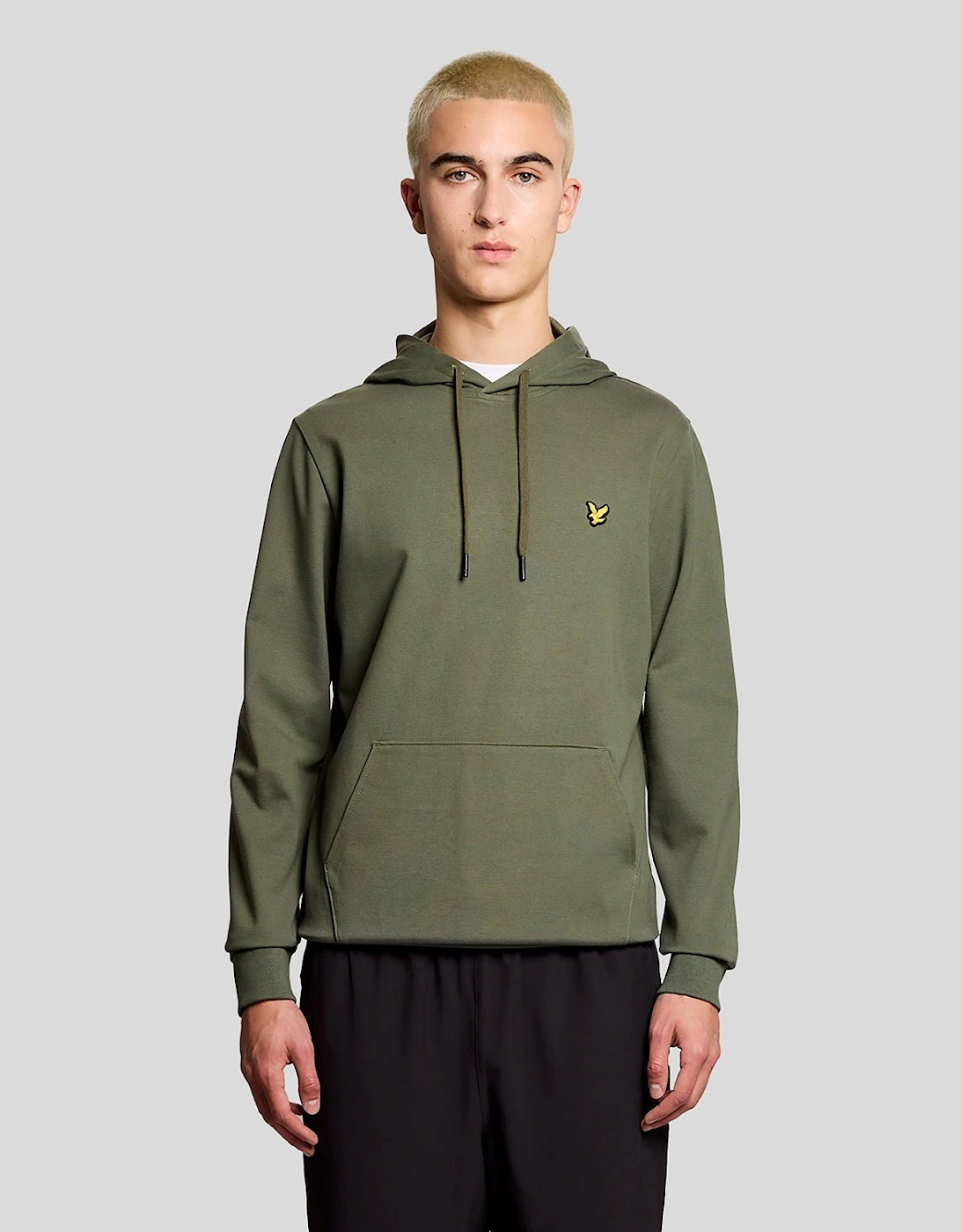 Lyle And Scott Men's Tan Sports Lightweight Hoodie  34 Xs