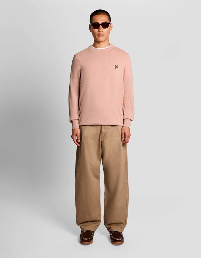 Cotton Crew Neck Jumper