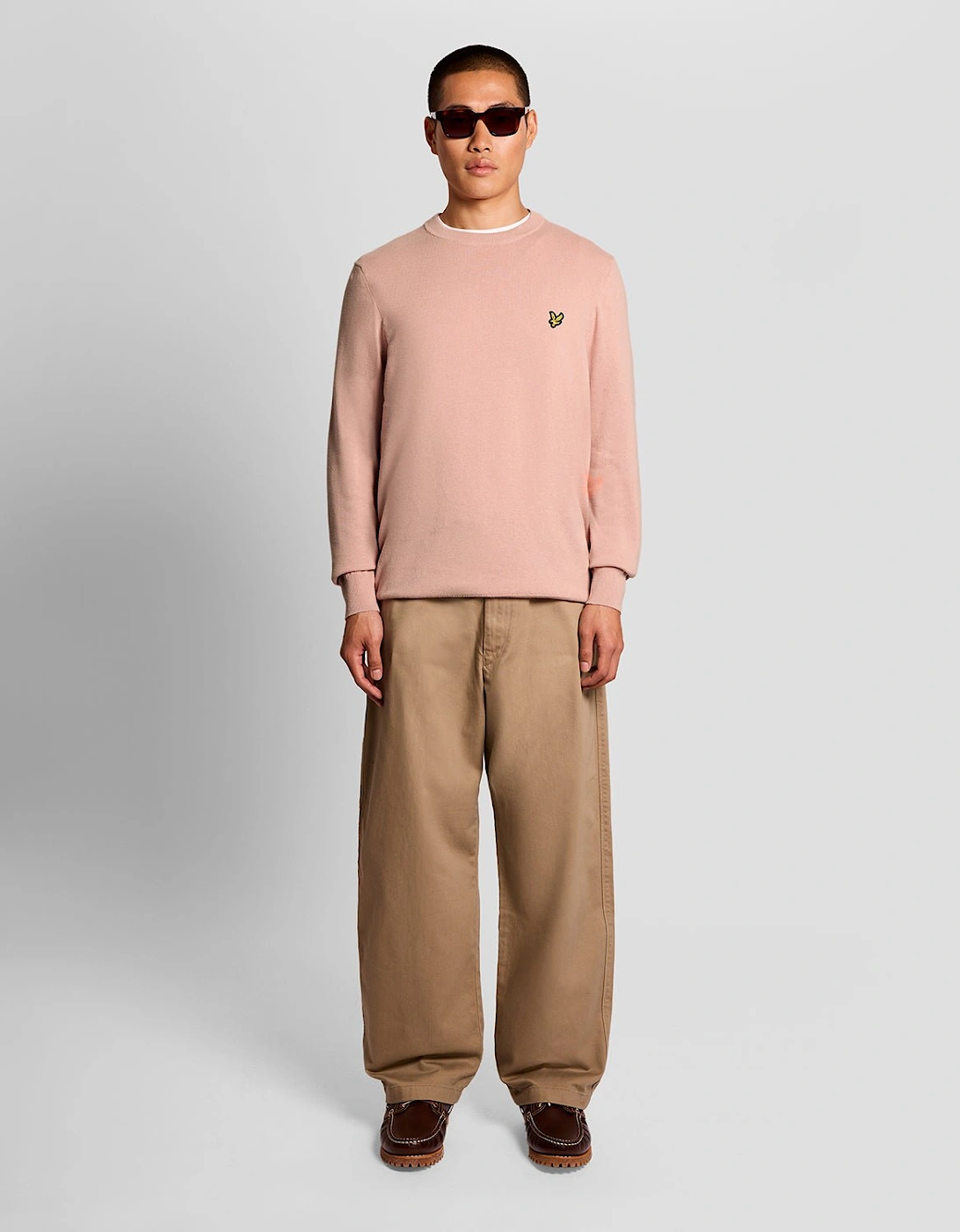 Cotton Crew Neck Jumper
