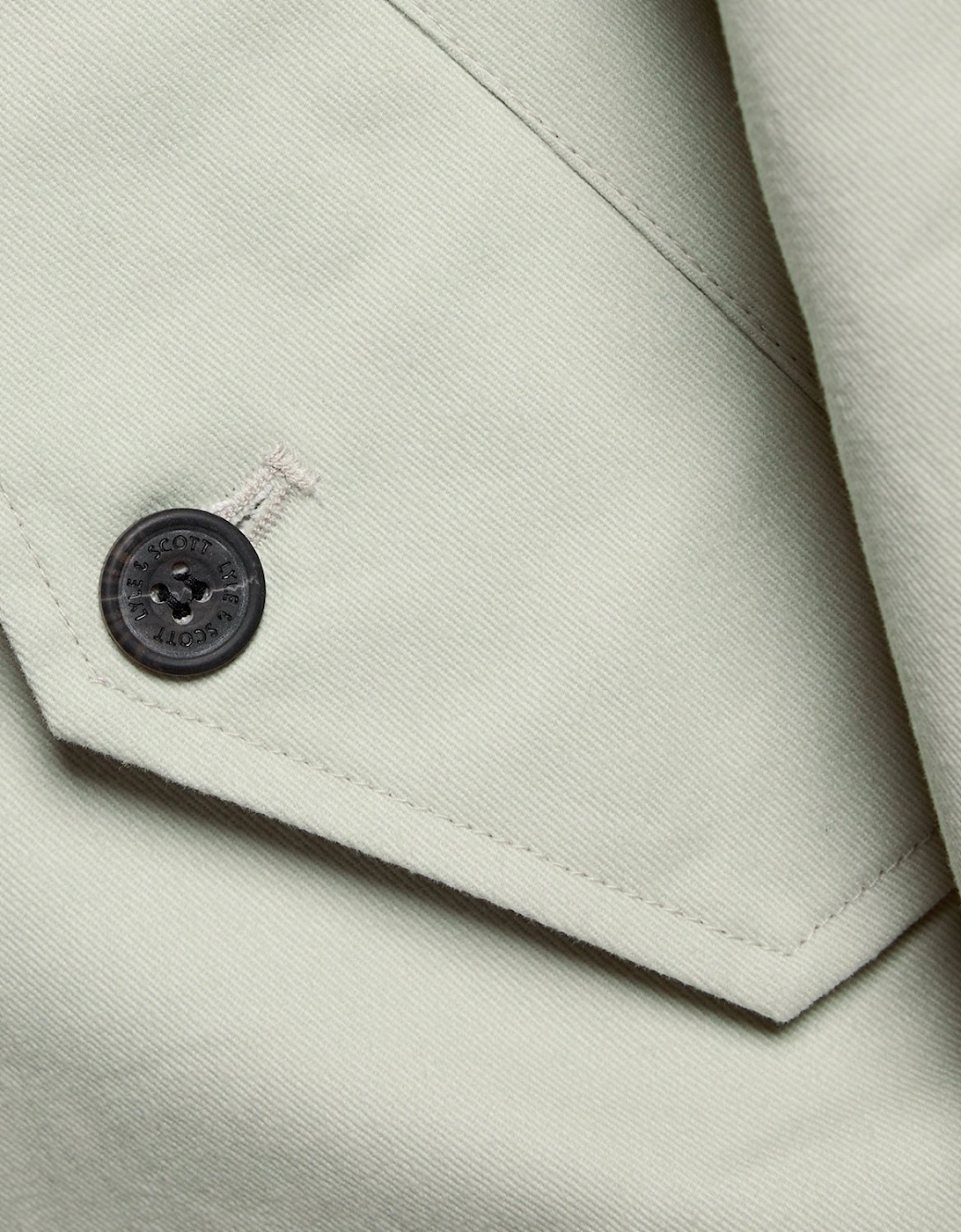 Lyle & Scott Men's Jaune Cotton Jacket Harrington - Image 4