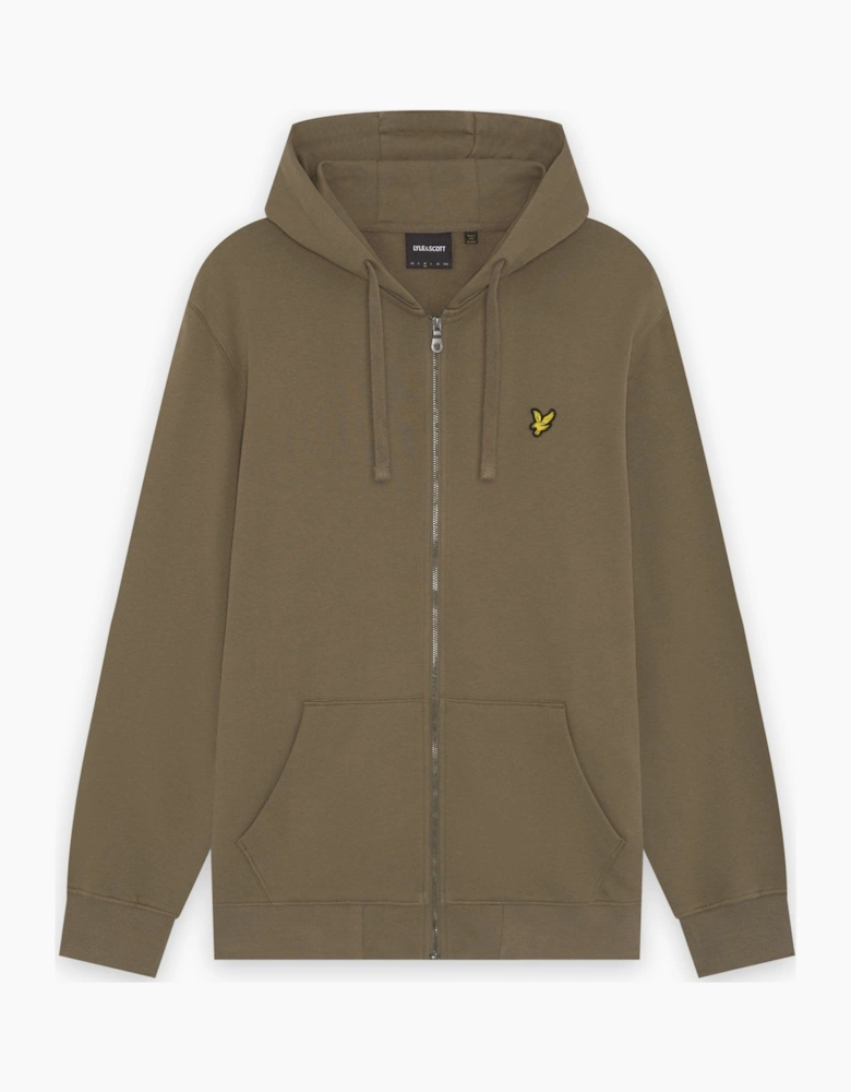 Loopback Cotton Full Zip Hoodie