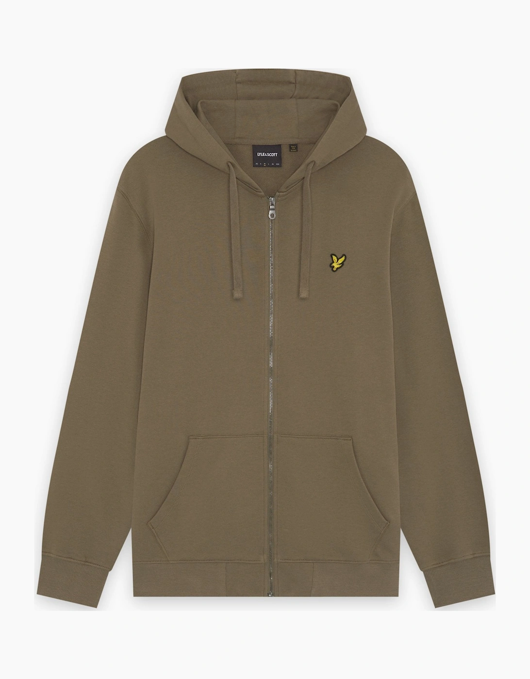 Loopback Cotton Full Zip Hoodie