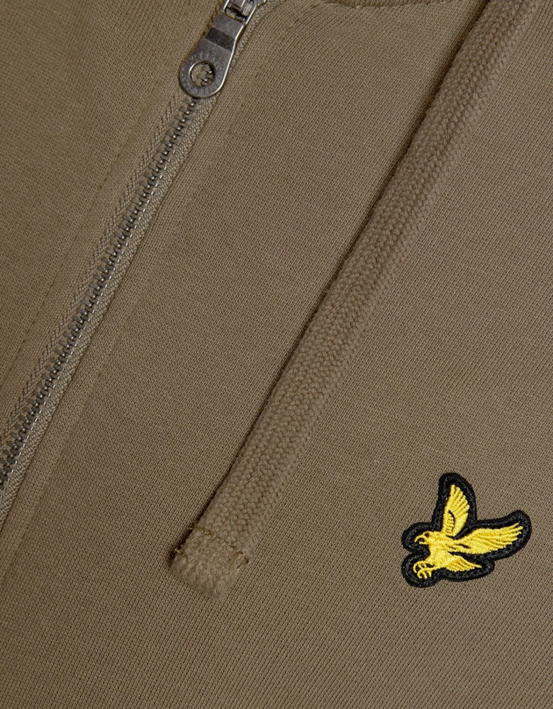 Loopback Cotton Full Zip Hoodie