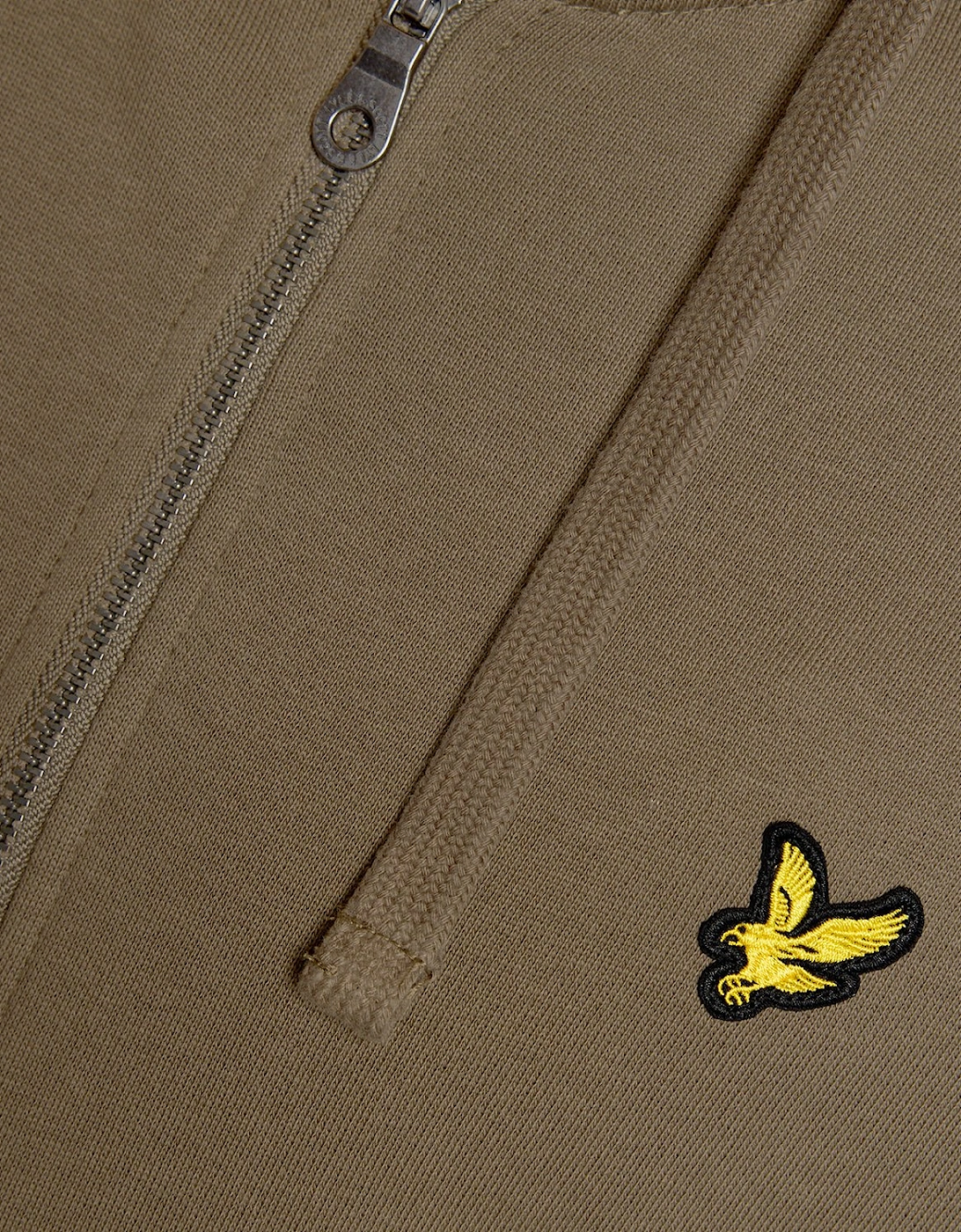 Loopback Cotton Full Zip Hoodie