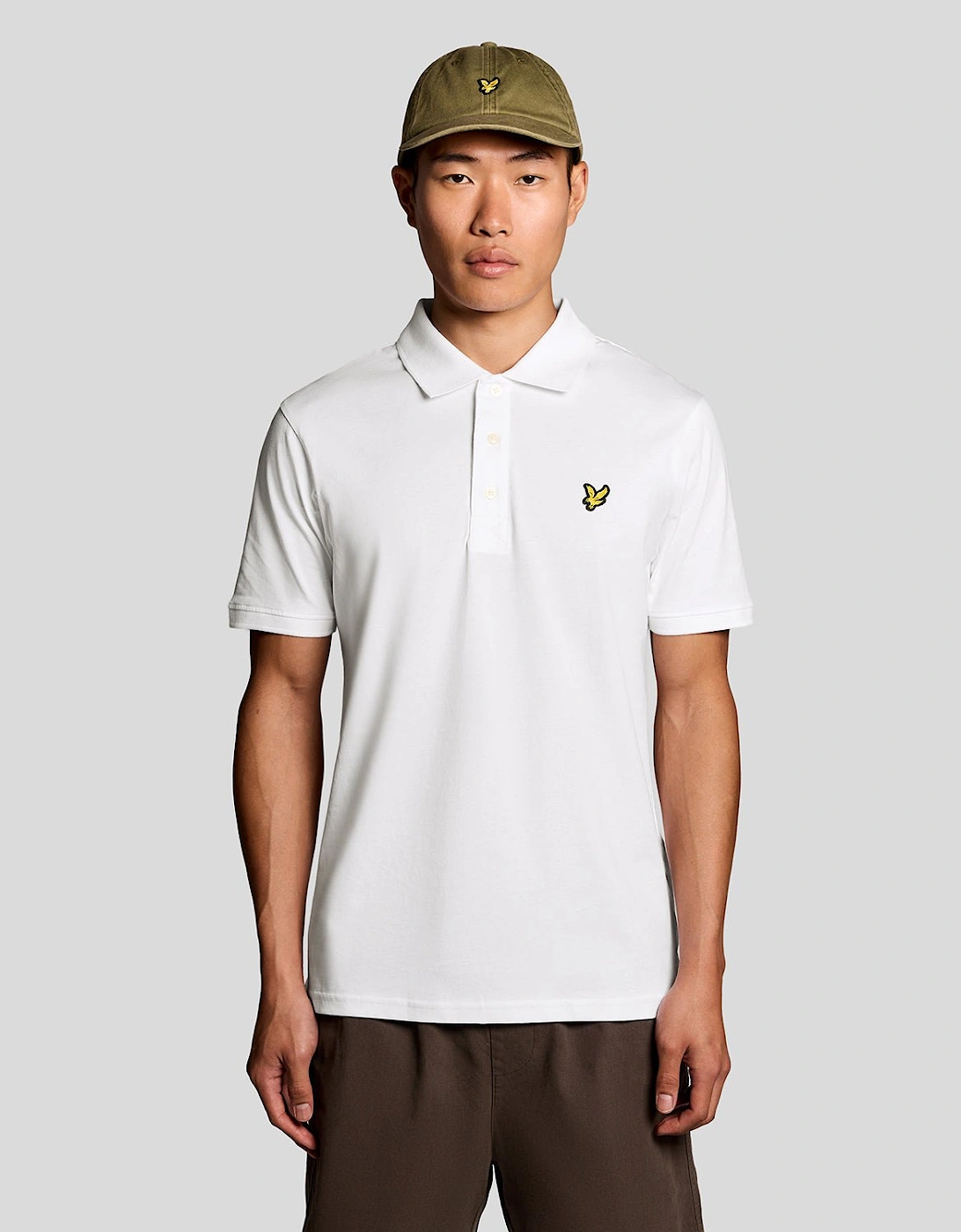Lyle And Scott Men's Cotton Jersey Polo Shirt - White - Size, 38