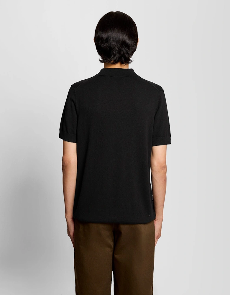 Cotton Knitted Polo Shirt