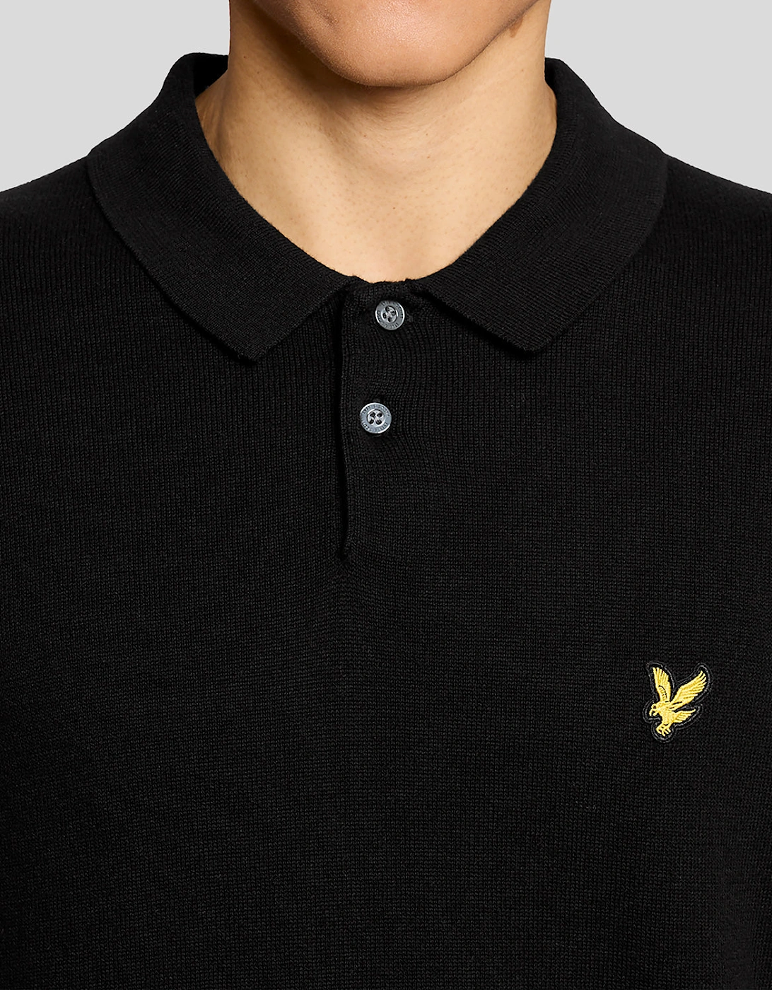 Cotton Knitted Polo Shirt