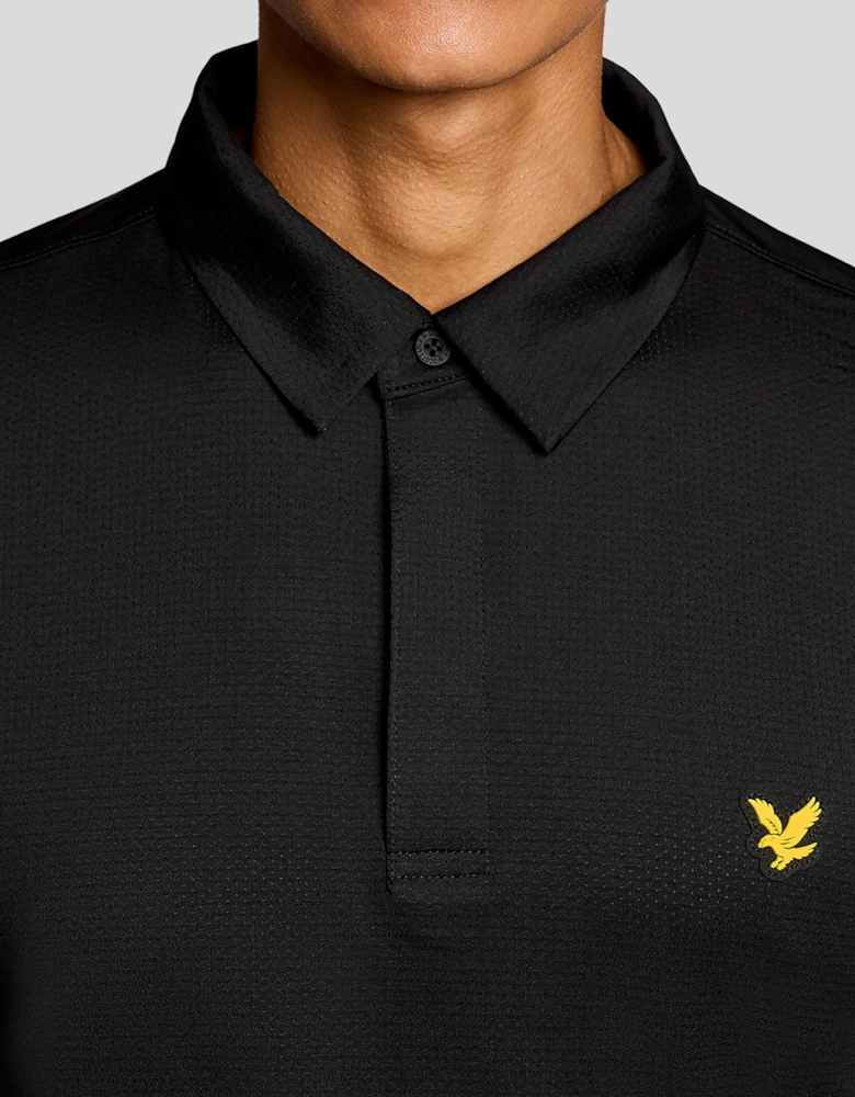 Concealed Placket Polo Shirt