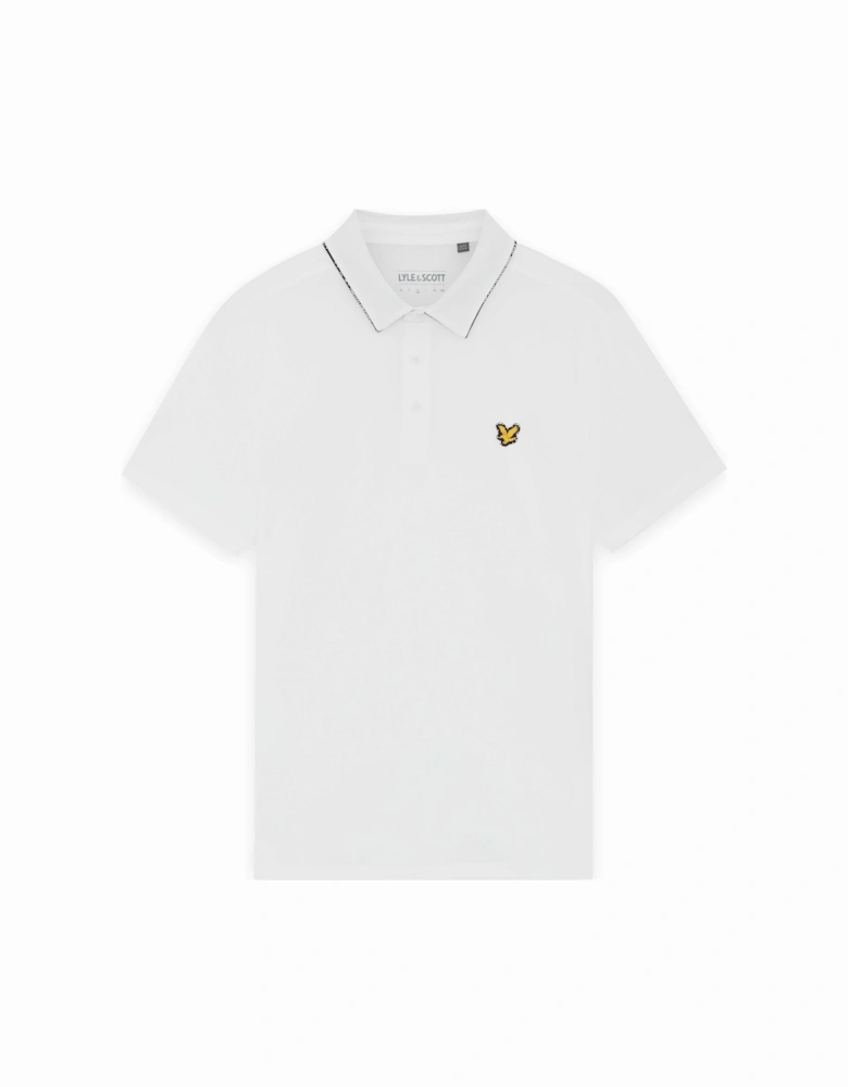 Contrast Collar Polo Shirt