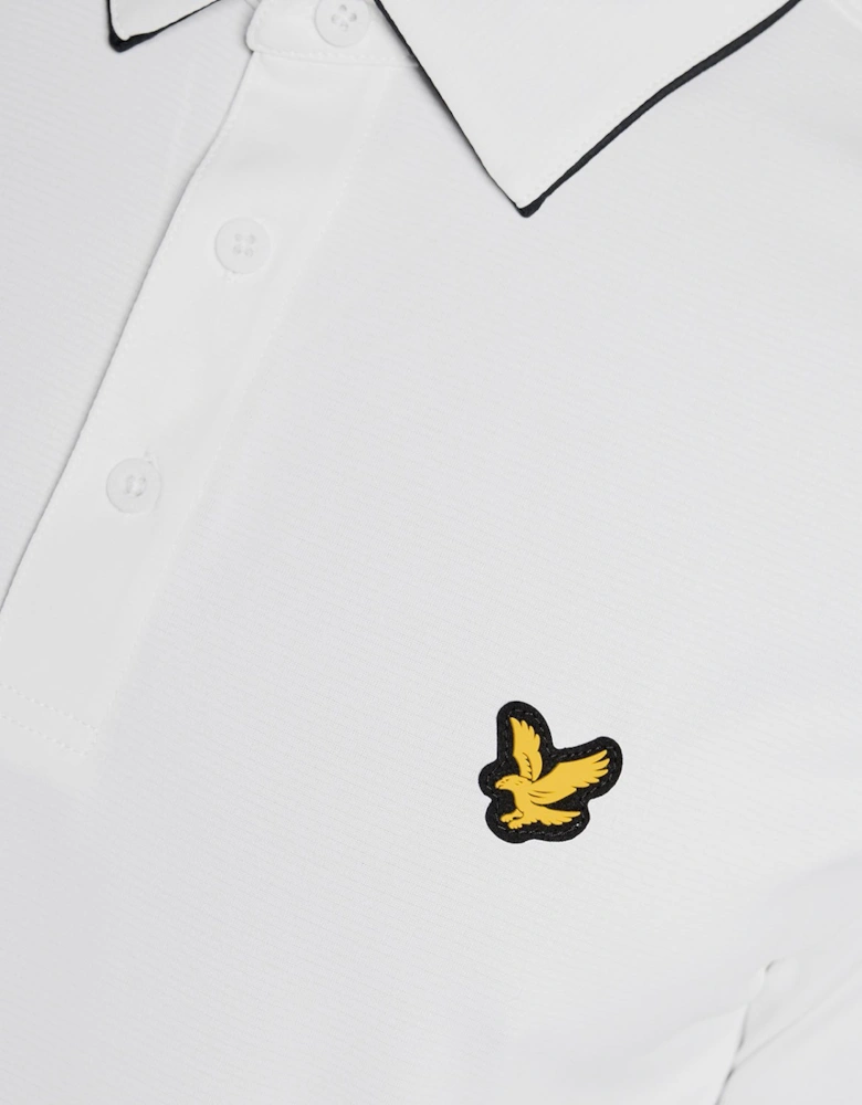 Contrast Collar Polo Shirt