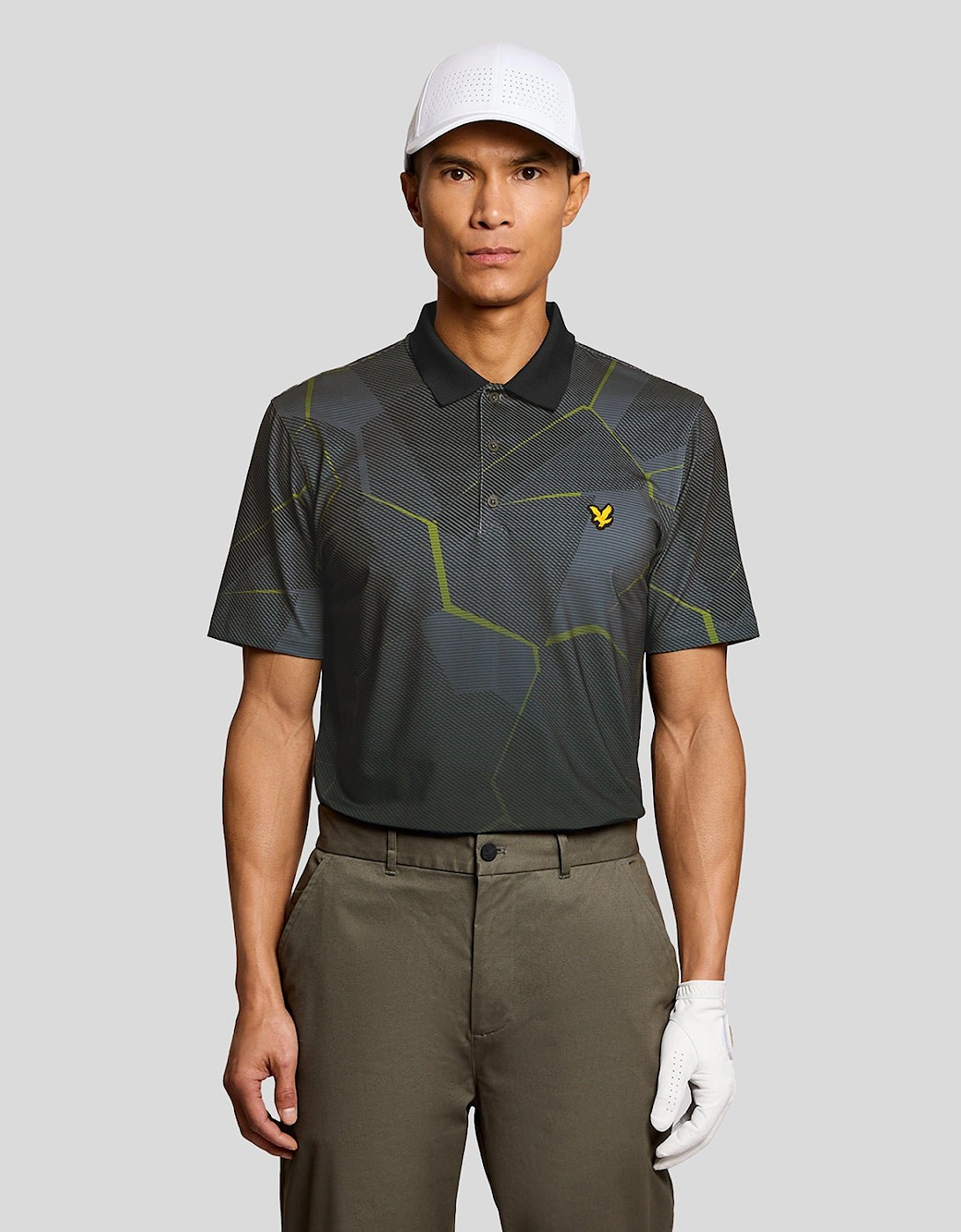 Geometric Graphic Polo Shirt, 7 of 6