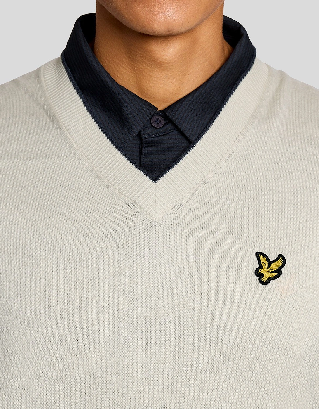 Lightweight Knitted V-Neck Vest