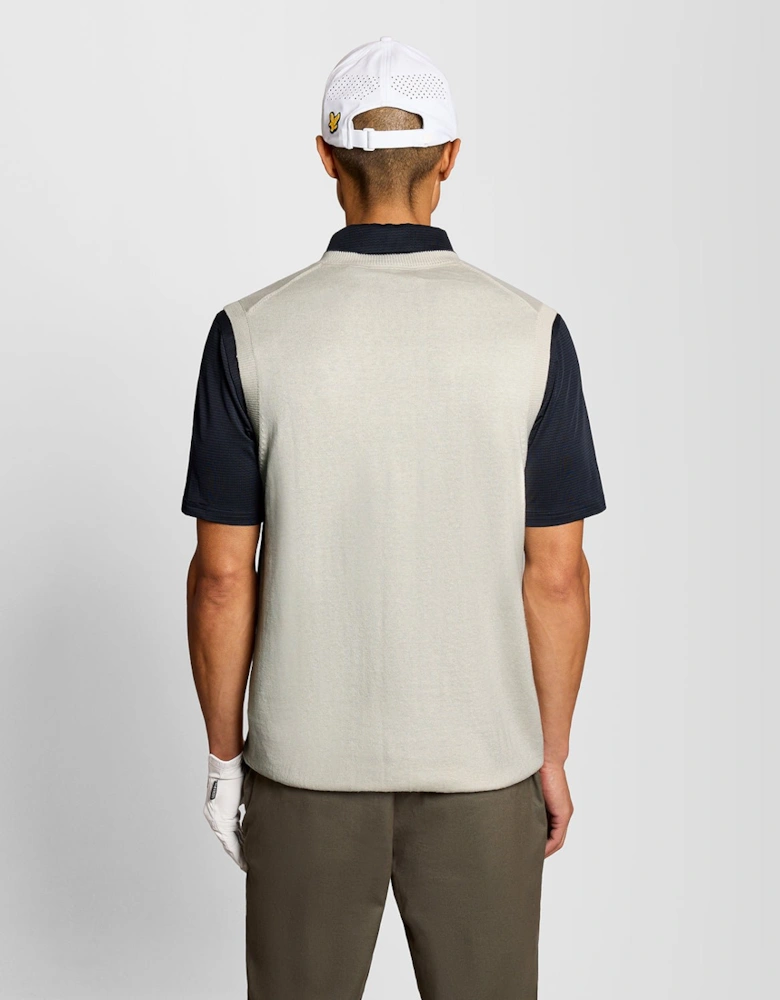 Lightweight Knitted V-Neck Vest