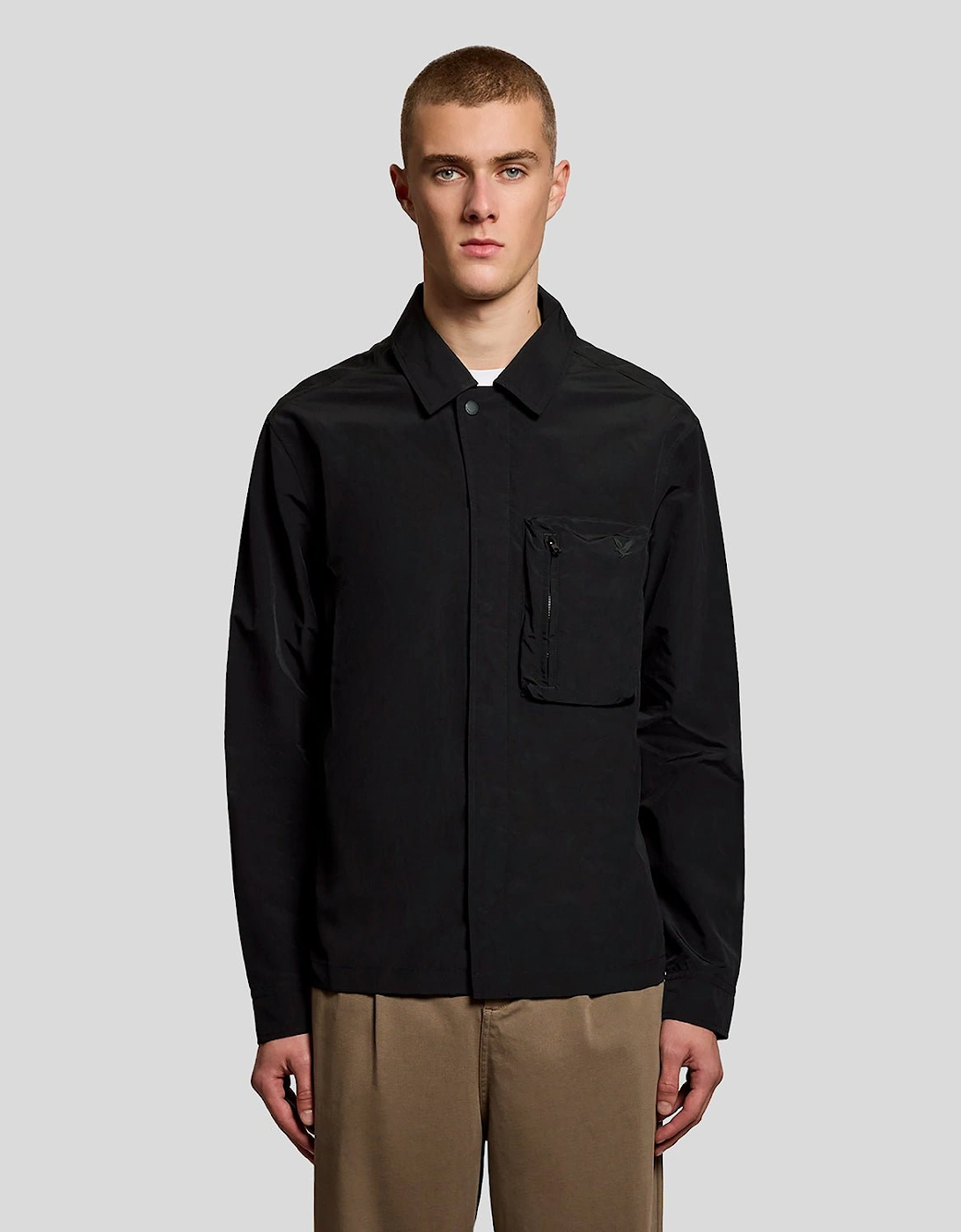 Lyle And Scott Men's Lightweight Utility Pocket Overshirt  38/Regular M
