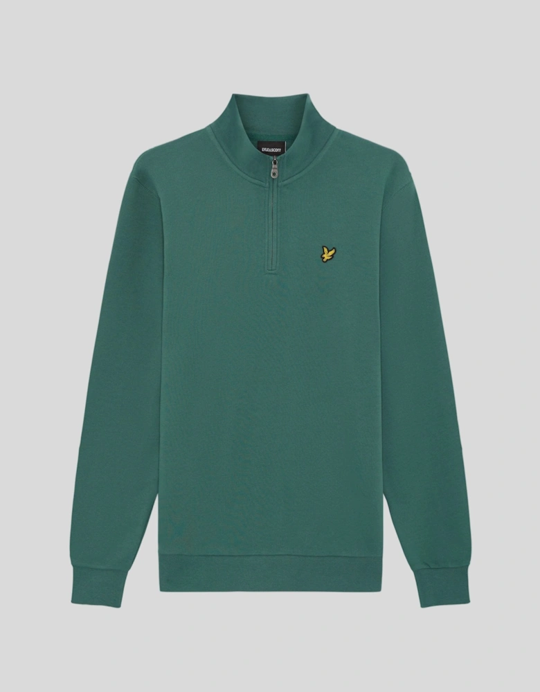 Cotton Loopback 1/4 Zip Sweatshirt
