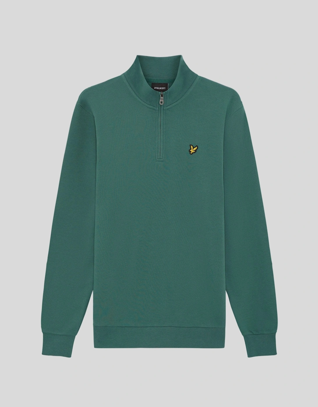 Cotton Loopback 1/4 Zip Sweatshirt, 2 of 1