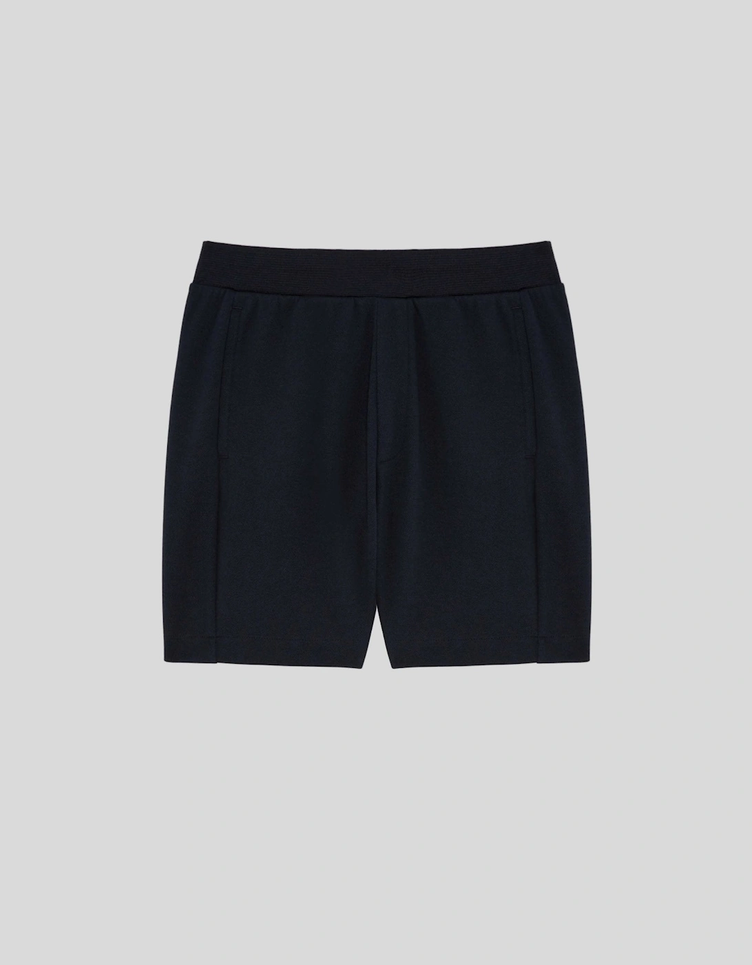 Cotton Blend Track Sweat Shorts, 3 of 2