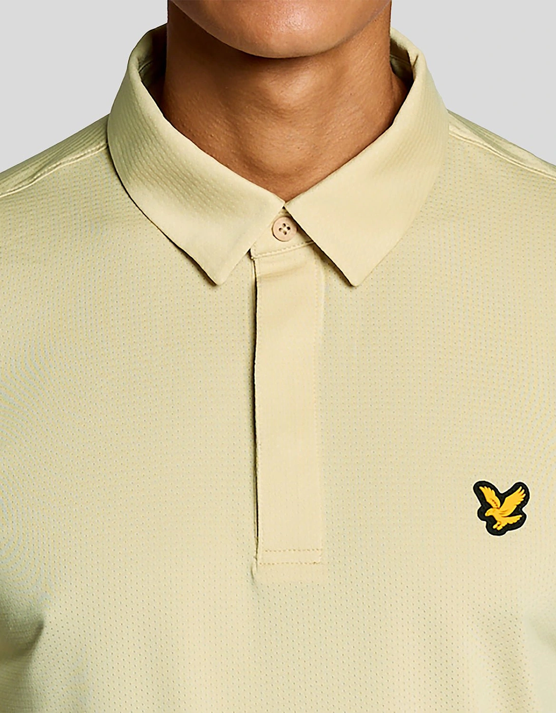 Concealed Placket Polo Shirt