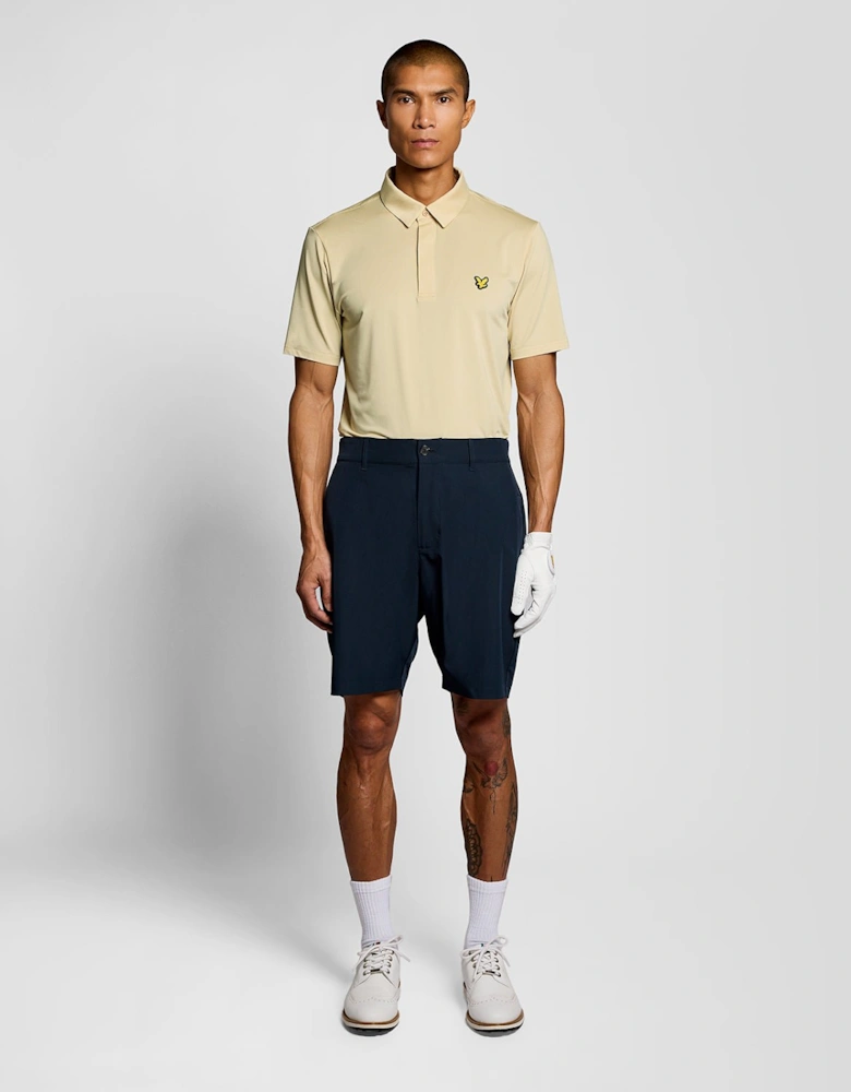 Concealed Placket Polo Shirt