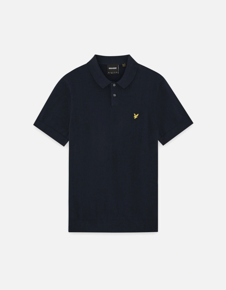 Cotton Knitted Polo Shirt
